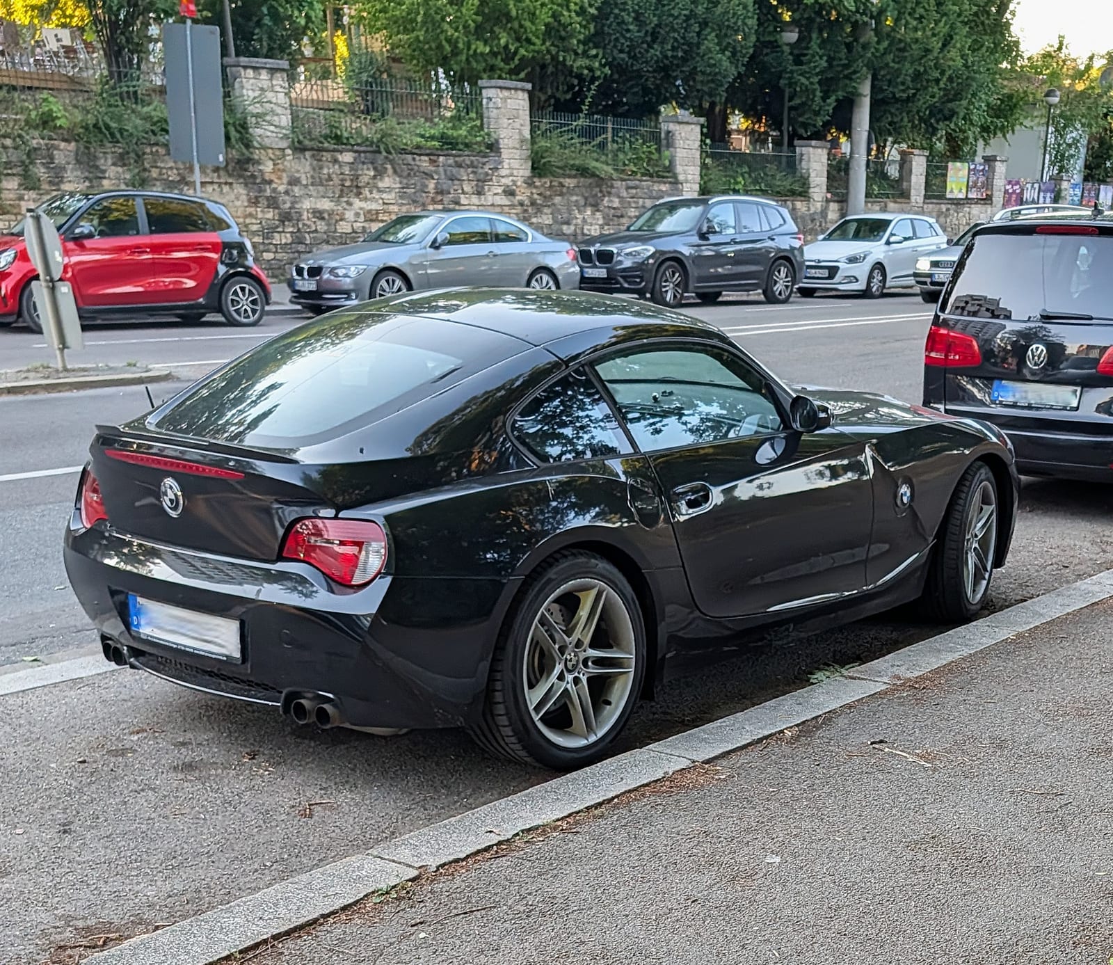 BMW Z4 M Coupe (E86), rear view